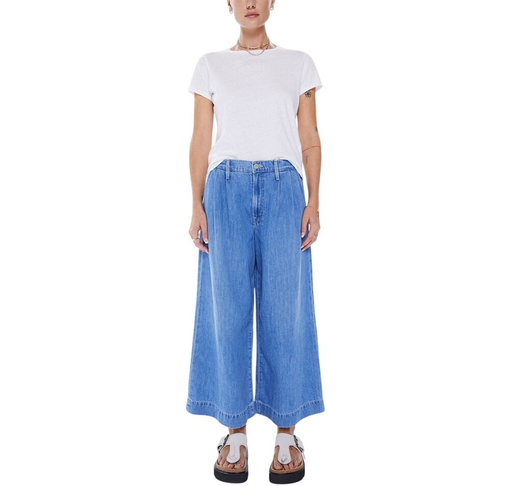 Mother High Waisted Blue Pouty Prep Pants Size 25